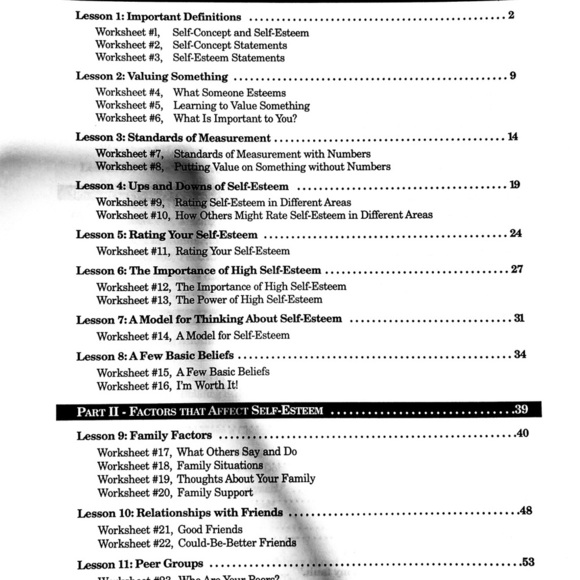 Self-Esteem Activities Book for Students - Picture 3 of 11